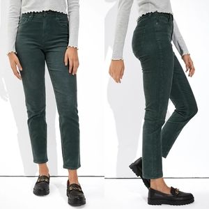 AE American Eagle Stretch Corduroy Mom Straight Pant